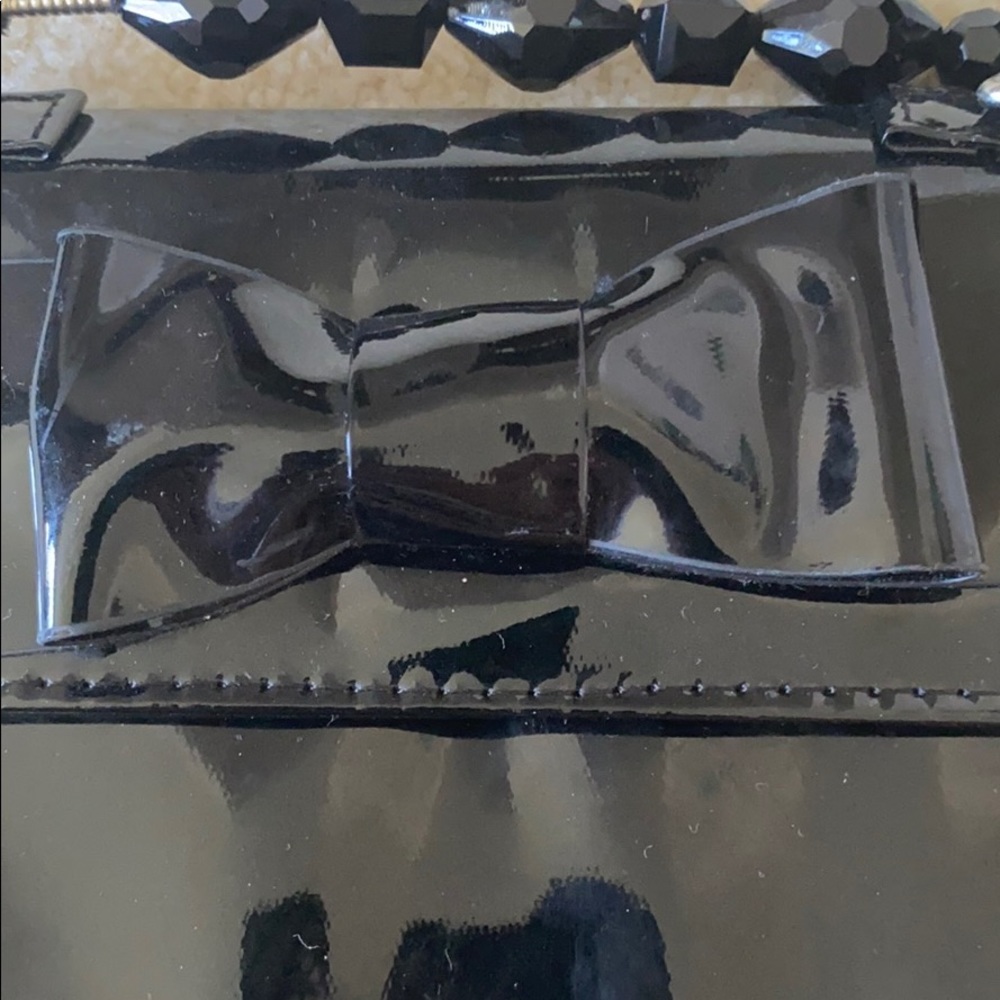 Glossy black Mini-bag - Picture 3 of 5